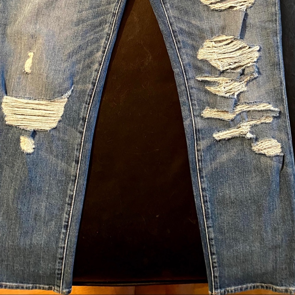 Hudson High Rise Ripped Jeans - Picture 3 of 8